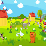 بازی انلاین جستجوی حیوانات در مزرعه