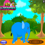 بازی آنلاین تمیز کردن بچه فیل