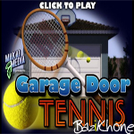 بازی Garage Tennis