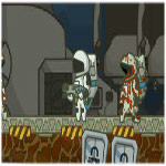 بازی انلاین زامبی های فضایی