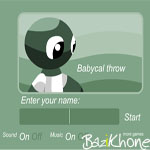 بازی Babycal throw