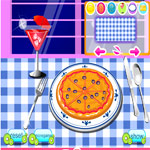 بازی آنلاین تزئین پیتزا 