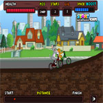 بازی دوچرخه سواری تام وجری 