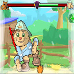 بازی آنلاین گربه جنگجو 