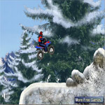 بازی های آن لاین موتور چهارچرخ در برف