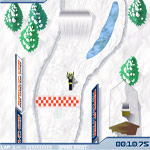 بازی اسکی در برف